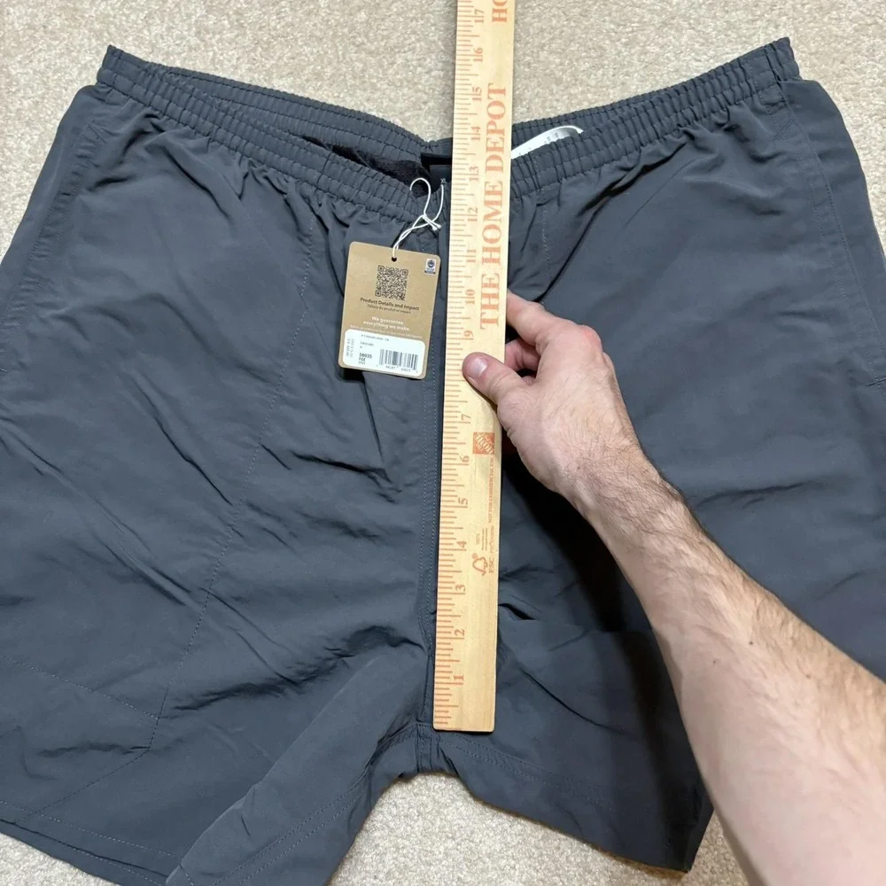 Patagonia Swim Shorts NWT Mens XL Forge Grey Baggies Longs 7